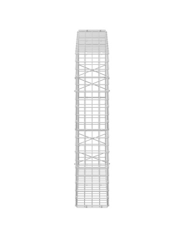Gabion con Filo da 3,5 mm e Maglia da 5x5 cm 100x20x100 cm