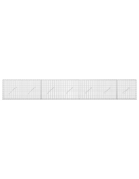 Gabion con Filo da 3,5 mm e Maglia da 5x5 cm 350x10x50 cm
