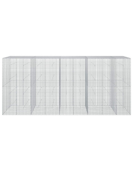 Gabion con Filo da 3,5 mm e Maglia da 5x5 cm 450x50x200 cm
