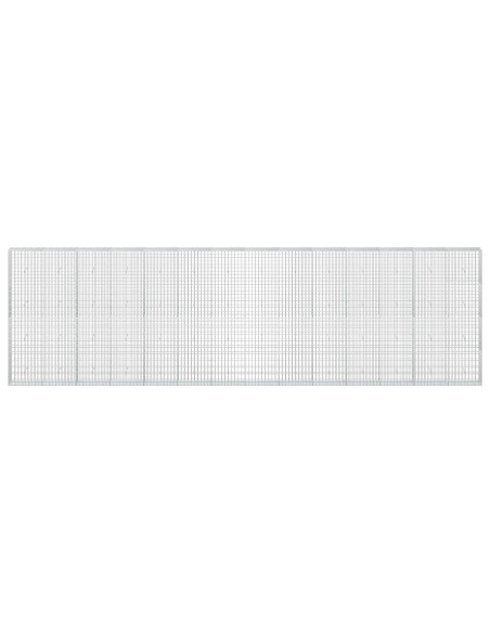 Gabione con Filo da 3,5 mm e Rete da 5x10 cm 700x30x200 cm
