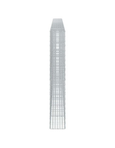 Gabione con Filo da 3,5 mm e Rete da 5x10 cm 700x30x200 cm