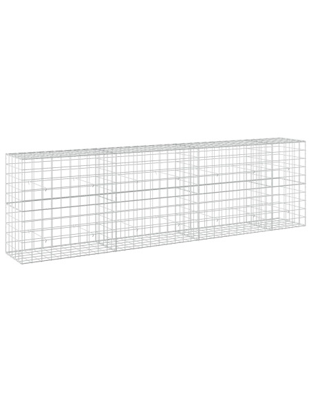 Gabione con Filo da 3,5 mm e Rete da 10x10 cm 350x50x100 cm