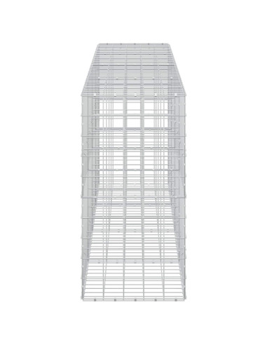Gabione con Filo da 3,5 mm e Rete da 10x10 cm 400x50x100 cm