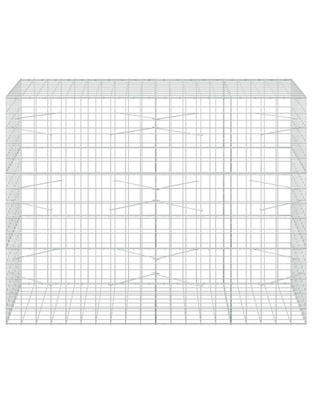 Gabione con Filo da 3,5 mm e Rete da 10x10 cm 200x100x150 cm