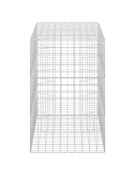 Gabione con Filo da 3,5 mm e Rete da 10x10 cm 200x100x150 cm