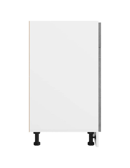 Mobile con Cassetto “Lyon” Grigio Sonoma 40x46x81,5