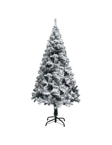 Albero di Natale artificiale con 150 LED Bianco 120 cm