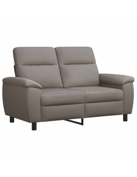 Set di divani 3 pcs Tortora Tessuto