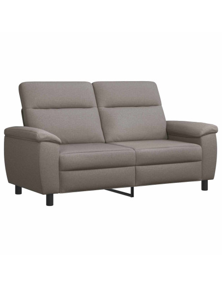 Set di divani 3 pcs Tortora Tessuto