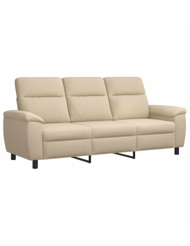Set di divani 2 pcs Crema Tessuto
