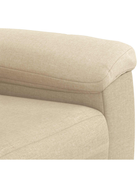 Set di divani 2 pcs Crema Tessuto