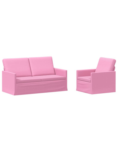 Set di divani 2 pcs Rosa Tessuto