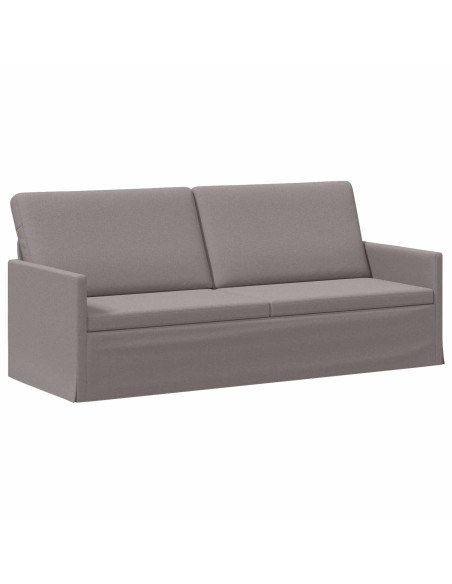 Set di divani 2 pcs Tortora Tessuto