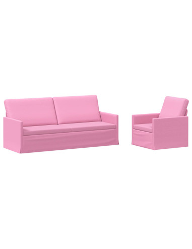 Set di divani 2 pcs Rosa Tessuto