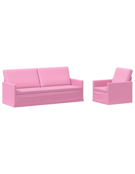 Set di divani 2 pcs Rosa Tessuto