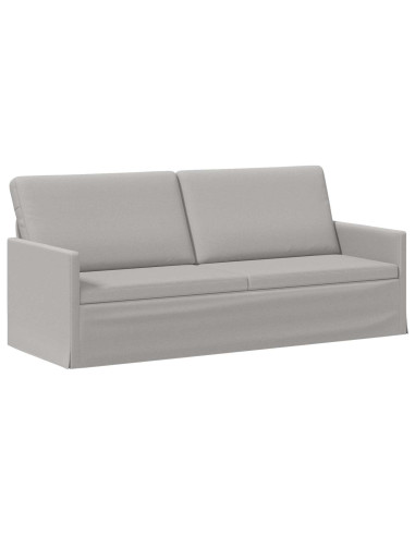 Set di divani 2 pcs Grigio Nuvola Tessuto
