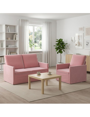 Set di divani 2 pcs Rosa Velluto (V)