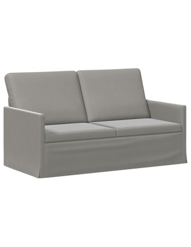 Set di divani 2 pcs Grigio Chiaro Velluto (V)