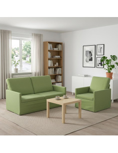 Set di divani 2 pcs Verde chiaro Velluto (V)