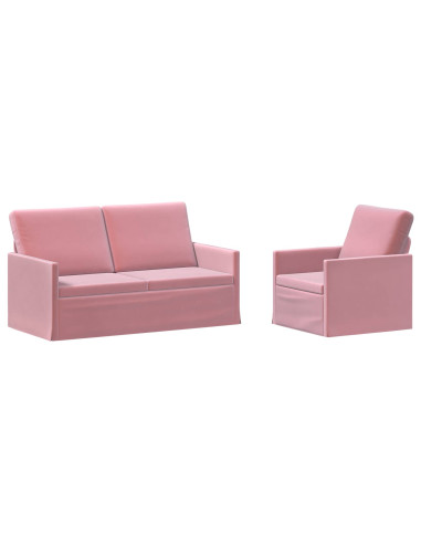 Set di divani 2 pcs Rosa Velluto (V)