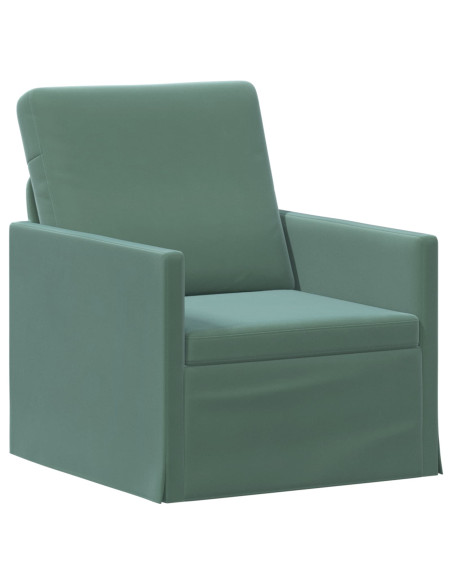 Set di divani 2 pcs Verde Mare Velluto (V)