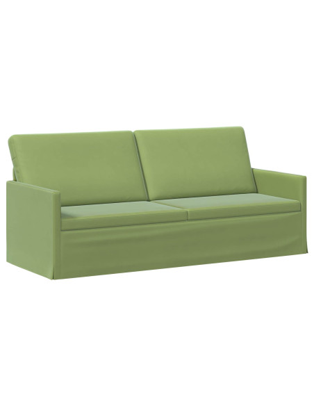 Set di divani 2 pcs Verde chiaro Velluto (V)
