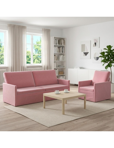 Set di divani 2 pcs Rosa Velluto (V)