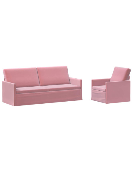 Set di divani 2 pcs Rosa Velluto (V)