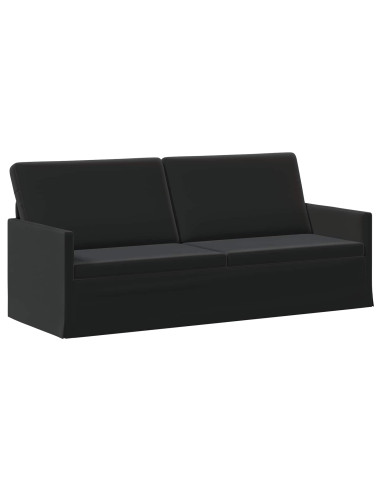 Set di divani 2 pcs Nero Velluto (V)