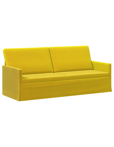 Set di divani 2 pcs Giallo Velluto (V)