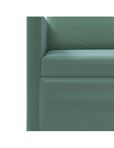 Set di divani 2 pcs Verde Mare Velluto (V)