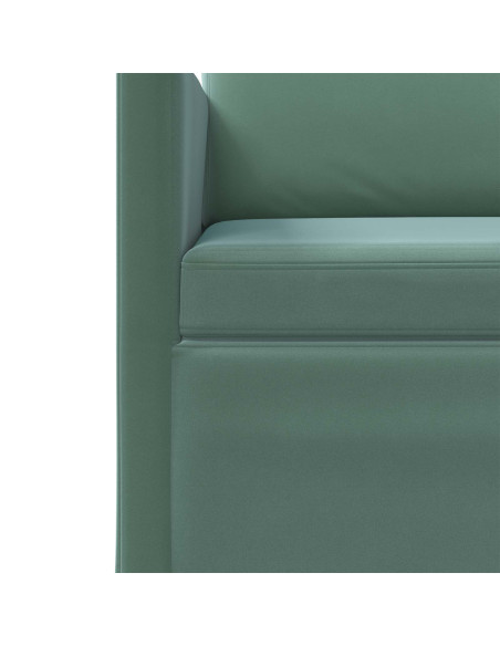 Set di divani 2 pcs Verde Mare Velluto (V)