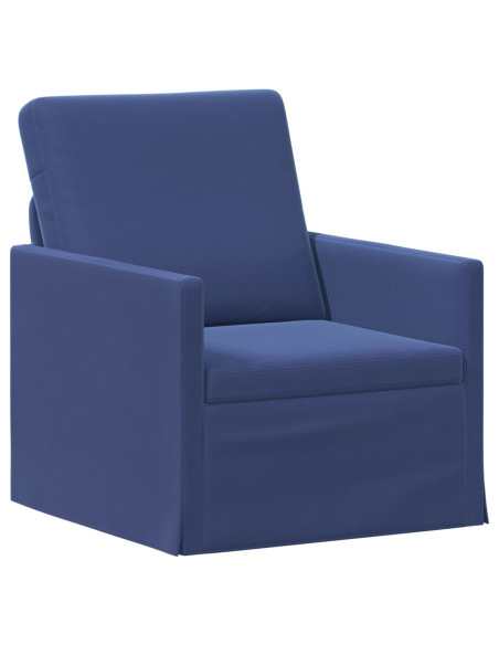 Set di divani 2 pcs Blu Polizia Velluto (V)