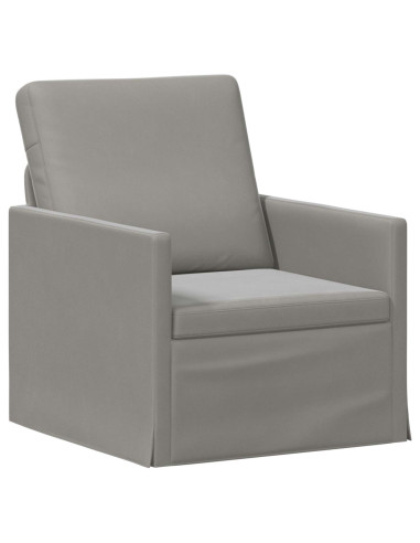 Set di divani 2 pcs Grigio Chiaro Velluto (V)