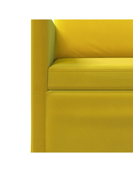 Set di divani 2 pcs Giallo Velluto (V)