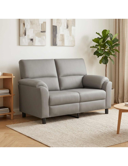 Divano Grigio Chiaro 154 x 85 x 93 cm Velluto