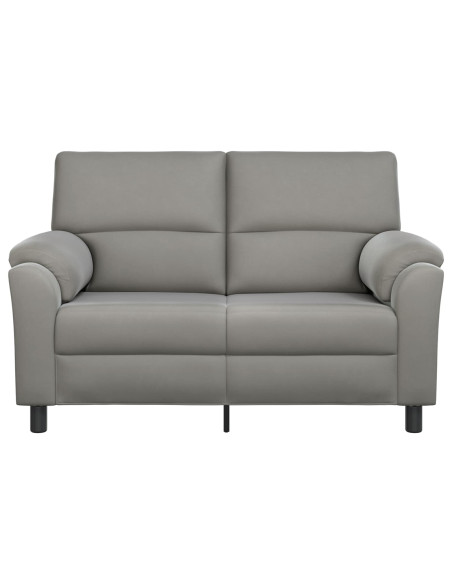 Divano Grigio Chiaro 154 x 85 x 93 cm Velluto