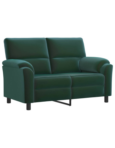 Divano Verde Scuro 154 x 85 x 93 cm Velluto