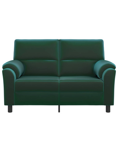 Divano Verde Scuro 154 x 85 x 93 cm Velluto