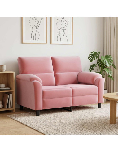 Divano Rosa 154 x 85 x 93 cm Velluto