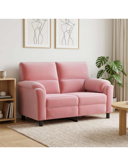 Divano Rosa 154 x 85 x 93 cm Velluto