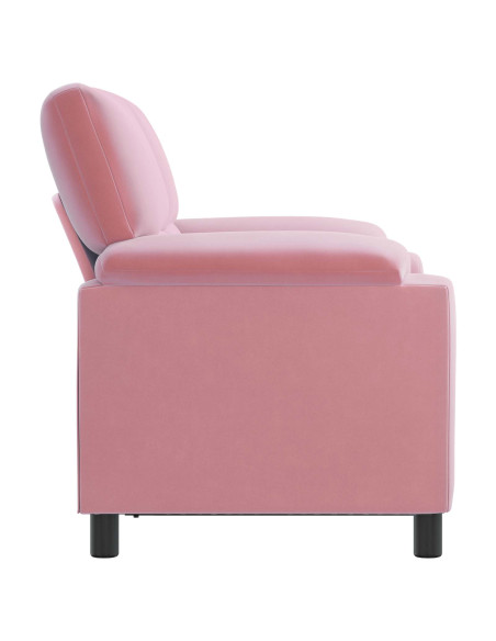 Divano Rosa 154 x 85 x 93 cm Velluto
