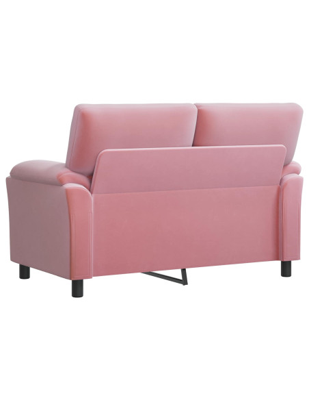 Divano Rosa 154 x 85 x 93 cm Velluto