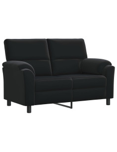 Divano Nero 154 x 85 x 93 cm Velluto 2