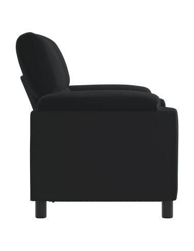 Divano Nero 154 x 85 x 93 cm Velluto