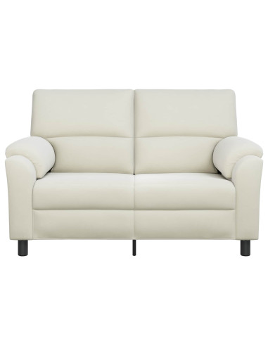 Divano Crema 154 x 85 x 93 cm Velluto