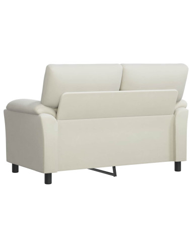Divano Crema 154 x 85 x 93 cm Velluto