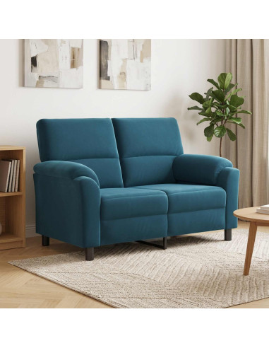 Divano Blu 154 x 85 x 93 cm Velluto