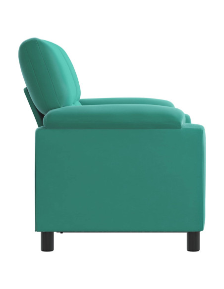 Divano Turchese 154 x 85 x 93 cm Velluto