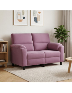 Divano Viola 154 x 85 x 93 cm Velluto